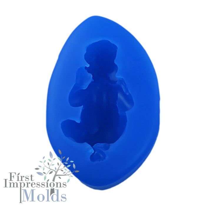 Small Sleeping Baby Silicone Mold