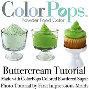 Create Custom Colored Buttercream Part 2 of 2 Tutorial