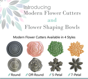 Modern Flower Cutter Sets & Shaping Bowls Tutorial
