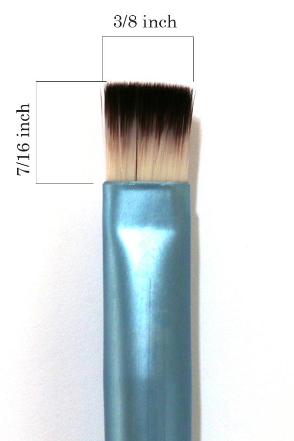 #7 Large Flat Individual Brush