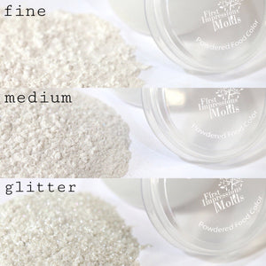 Pearl Luster Dust Set Of 3 Fine, Medium, Glitter